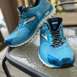 Brooks Glycerin 11 Blue Tennis Shoes  Running Athletic Woman's Size 11